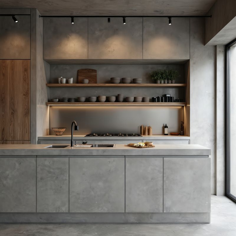 Poured Countertop Installation in Sonoma County, CA